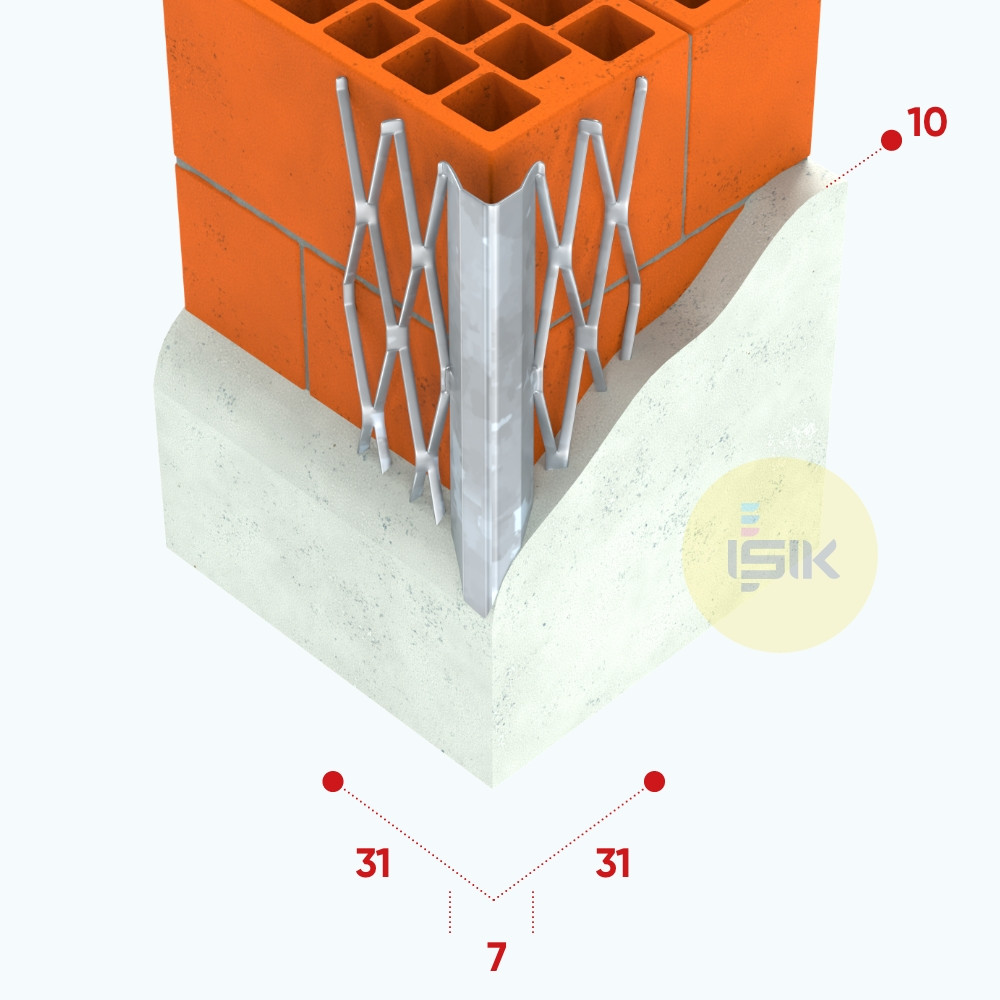 Galvanised Steel Corner Bead