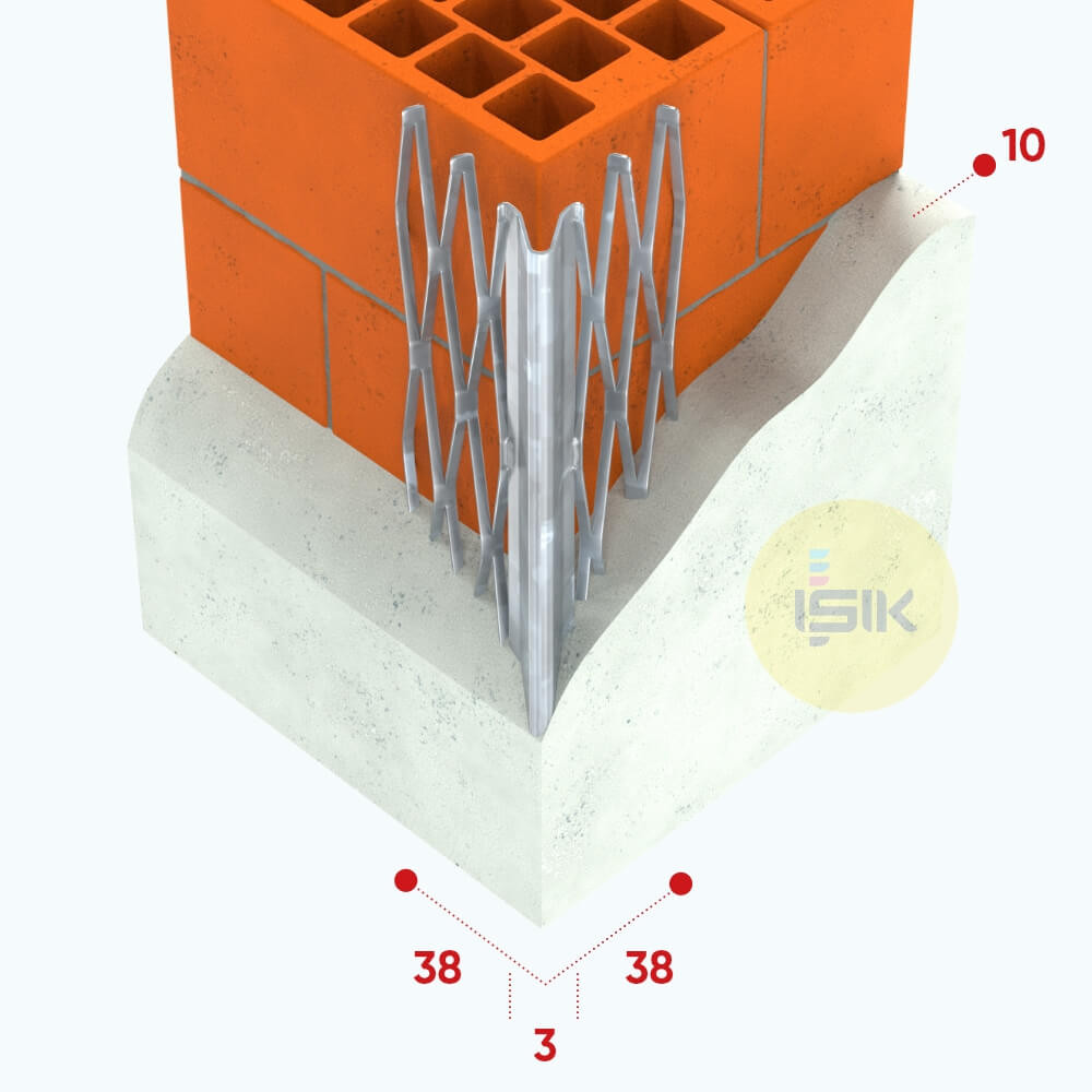 Galvanised Steel Corner Bead