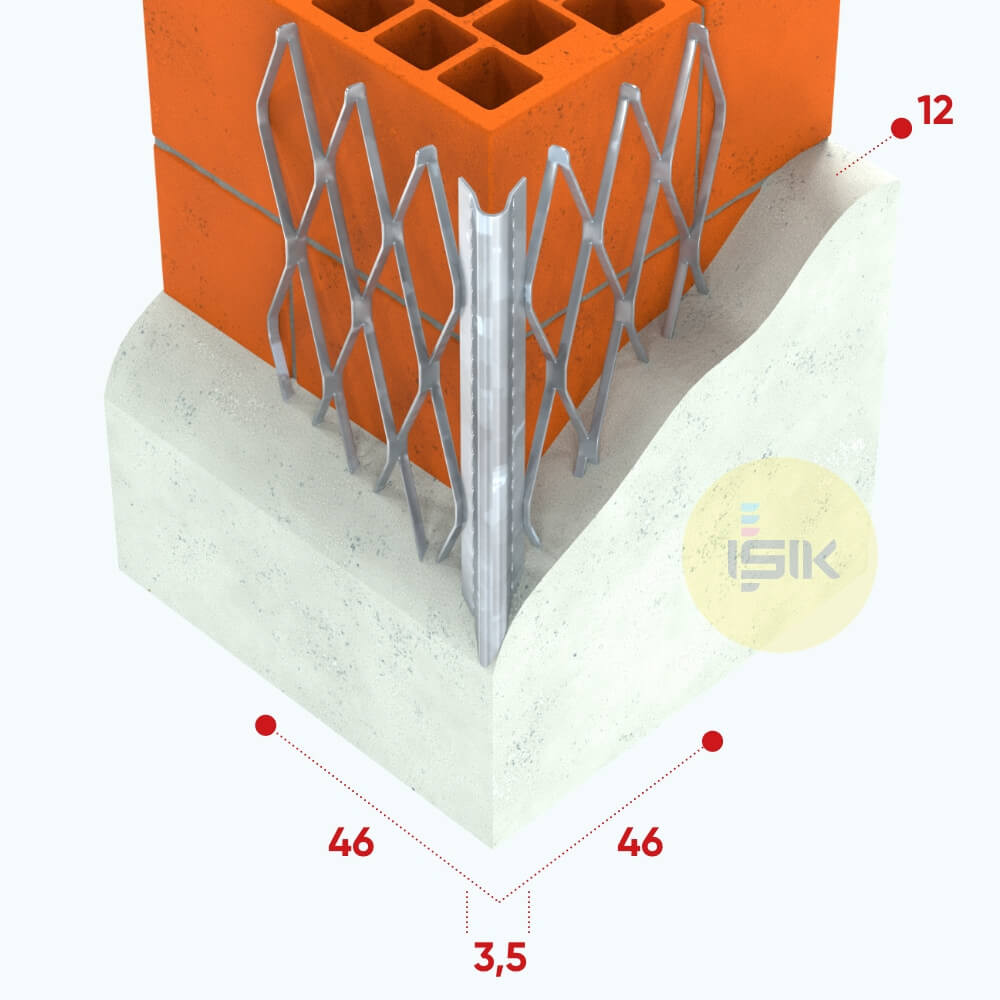 Galvanised Steel Corner Bead