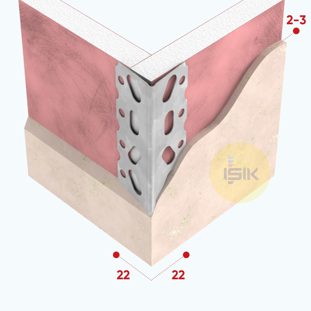 Galvanised Steel Corner Bead