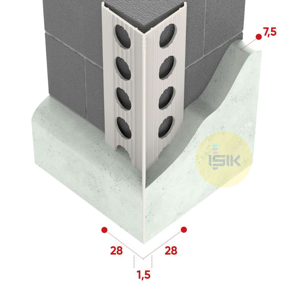 PVCu Corner Bead