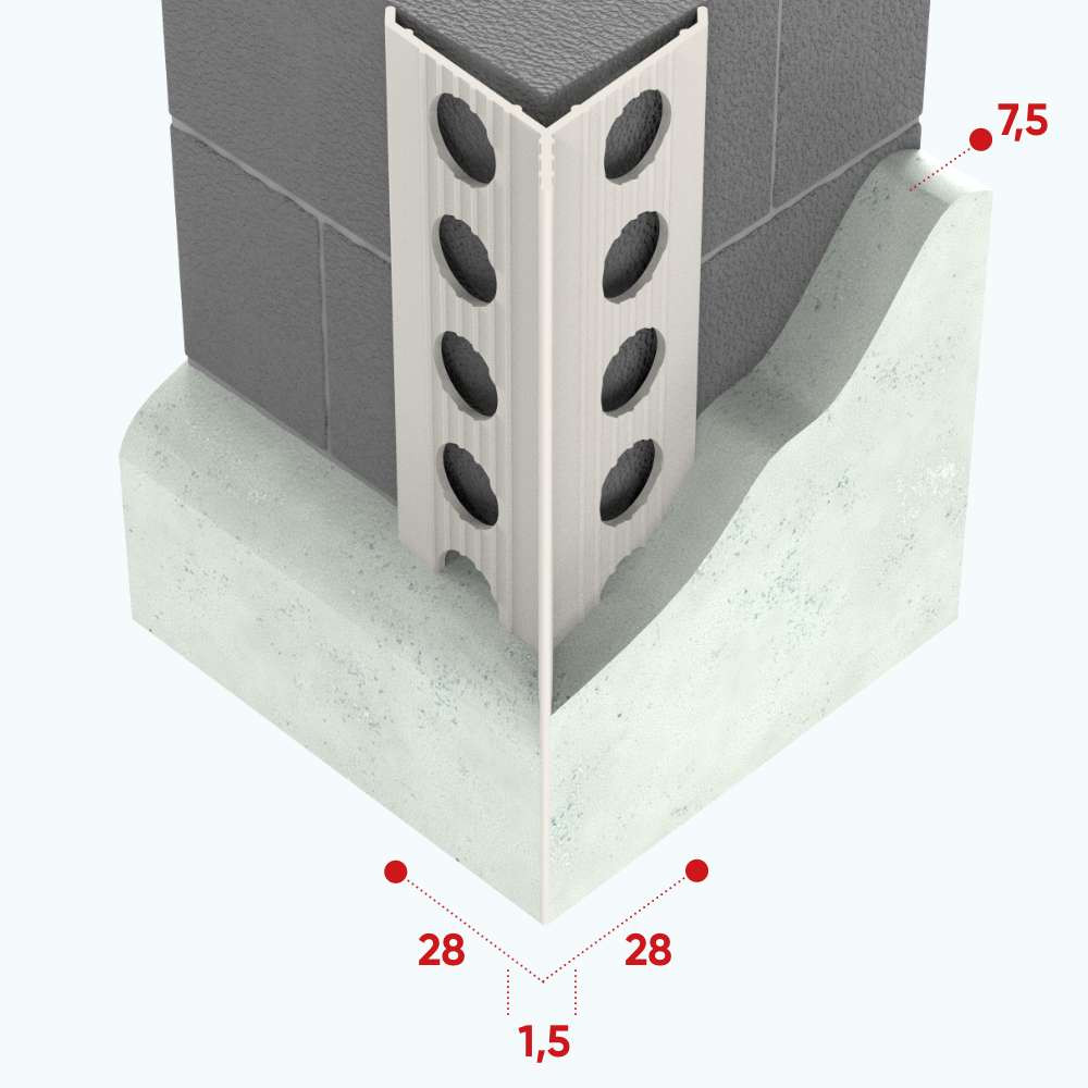 PVCu Corner Bead