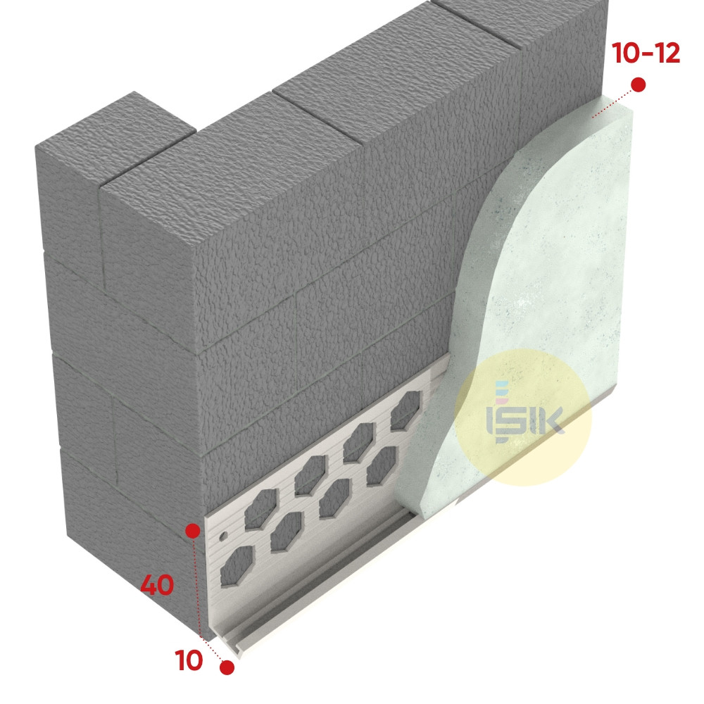 PVC Bellcast/Drip Bead